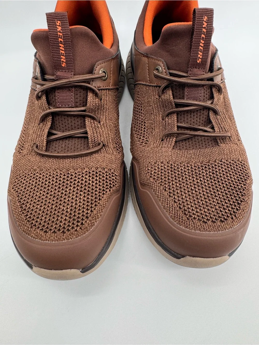 Skechers Hands Free Slip-Ins Arch Fit Crosser Emeric Mens 8.5 Extra Wide Brown
